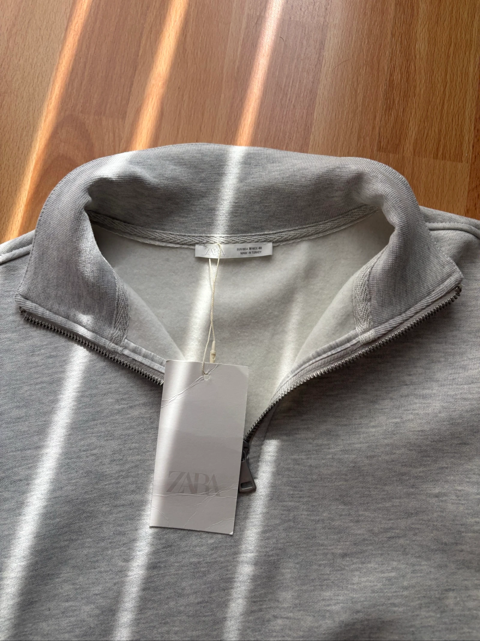 Sweat Half Zip Zara maat M – photo 2